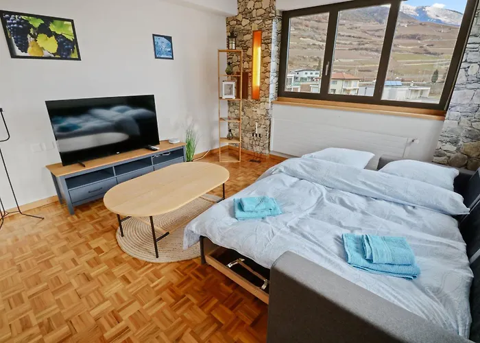 Au Coeur Du Vignoble アパート Salgesch